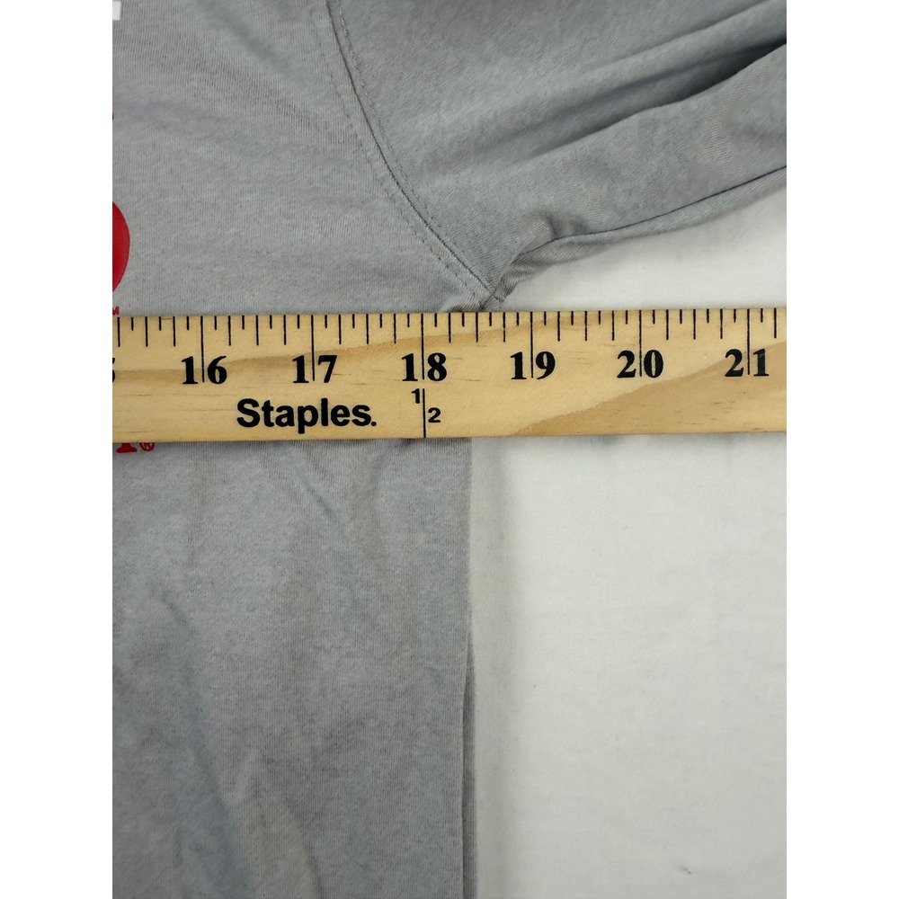 Utah Utes Graphic x Rivalry Threads Mens Small Grey Long Sleeve Shirt - Picture 4 of 9